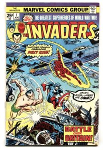 The Invaders #1 1975- comic book-Marvel Bronze Age- First issue VF-