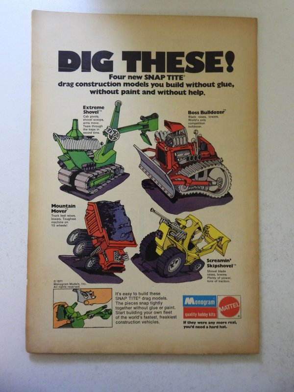 Weird Western Tales #13 (1972) VG/FN Condition 1/4 spine split