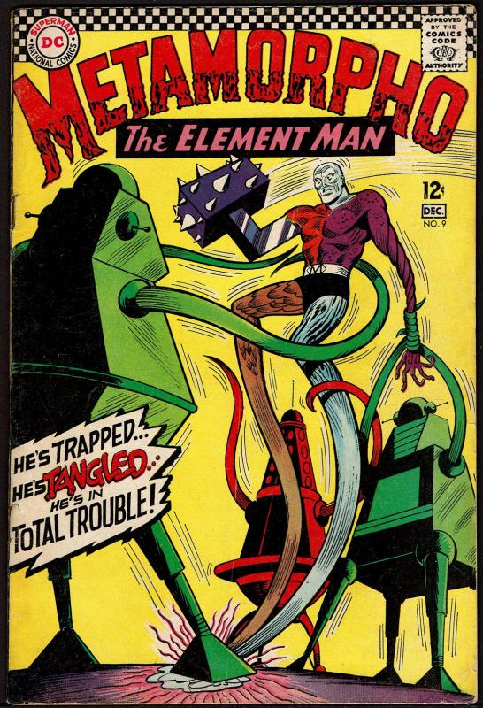 Metamorpho #9 (Dec 1966, DC) 4.5 VG+