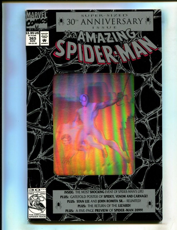 AMAZING SPIDER-MAN #365 (8.5/9.0) 2099 PREVIEW!! 1992