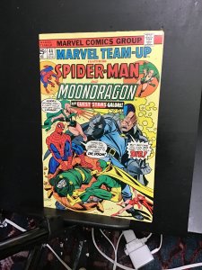 Marvel Team-Up #44 (1976). Spider-Man, Moondragon, Scarlet Witch, Doom! VF/NM