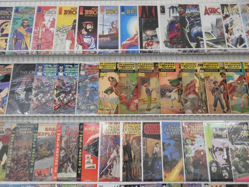 Huge Lot 140+ Comics W/ Classics, Simpsons, Savage Dragon, Usagi+ Avg Fine-!!