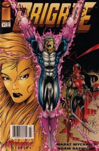 Brigade #7 (Newsstand) FN ; Image | Black & White Connecting Cover