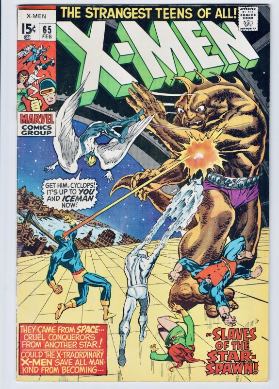 The X-Men #65 (1970) VF+