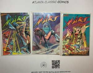 3 Comic Books First Comics MARS #1 2 3  73 MT4