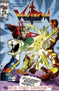 VOLTRON (1985 Series) #3 Very Good Comics Book 