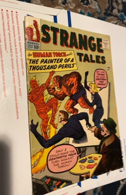 Strange Tales #108 (1963)the painter of a thousand perils see description