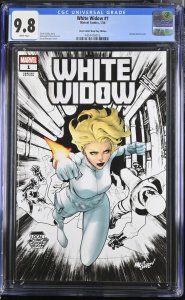 White Widow #1 CGC 9.8 Local Comic Shop Day  Edition Marvel 2023 LCSD Cover WP