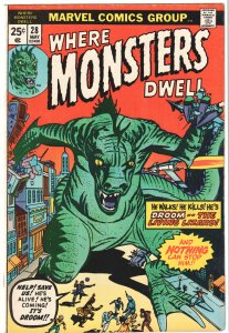 Where Monsters Dwell #28 (1974) Droom