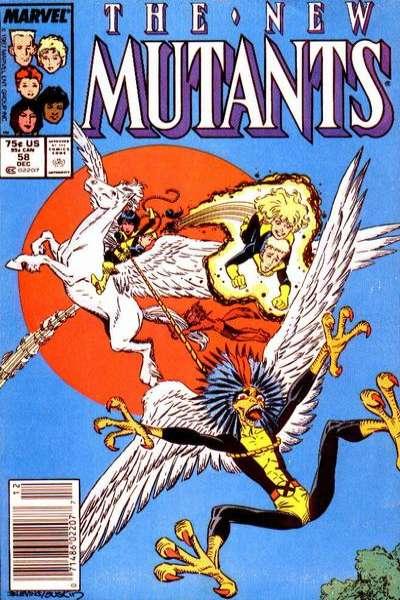 New Mutants (1983 series) #58, NM- (Stock photo)