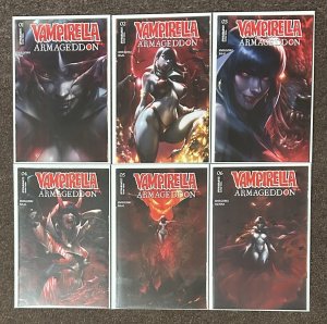 Vampirella Armageddon #1,2,3,4,5,6 NM Set Lucio Parrillo