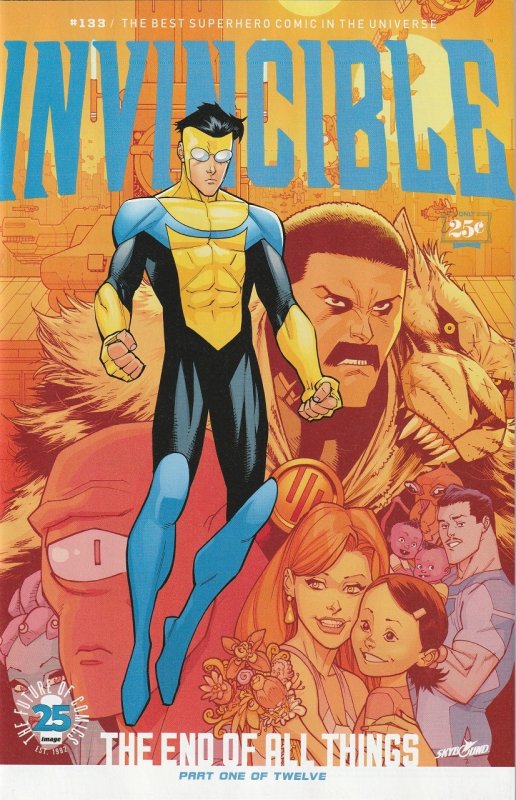 INVINCIBLE # 133 (2017) THE END OF ALL THINGS PART 1 OF 12