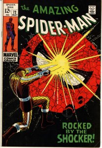 The Amazing Spider-Man #72 (1969) SHOCKER!