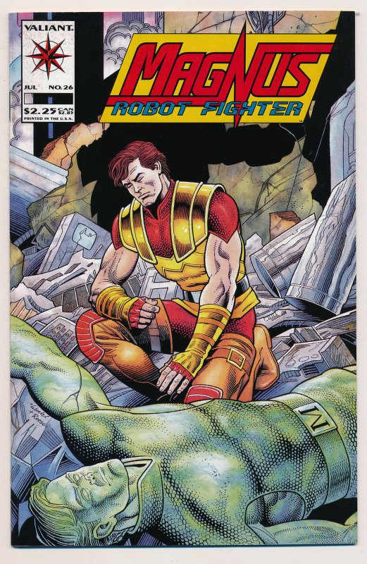 Magnus Robot Fighter (1991 Valiant) #26 NM