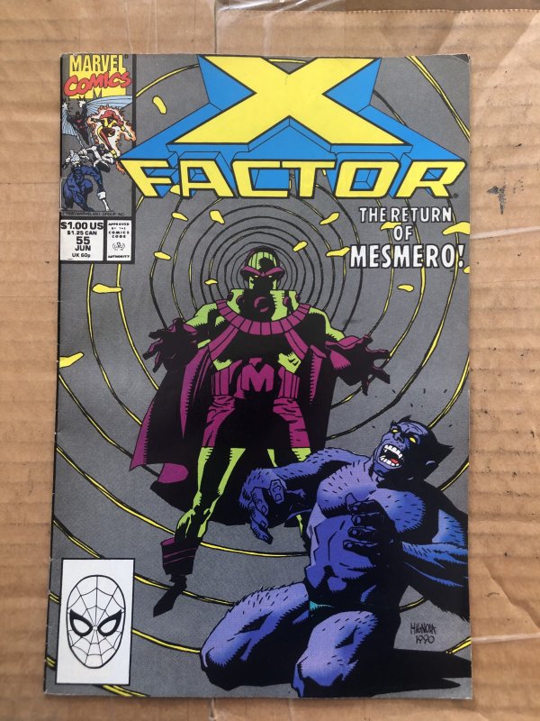 X-Factor #55 Direct Edition (1990)