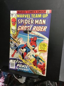 Equipe Marvel #4  (1984) High-grade Spider-Man vs. Ghost Rider! VF/NM Wow!