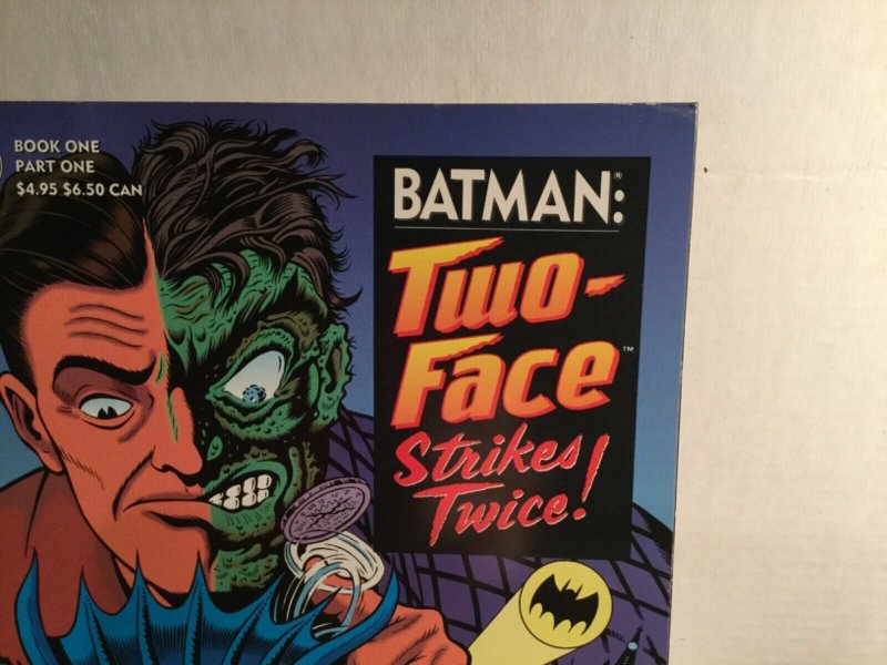 Batman Two-Face Strikes Twice #1 TPB Book One (Part One and Two) 1993 DC Comic