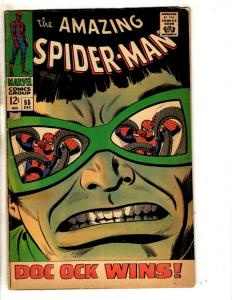 Amazing Spider-Man # 55 VG/FN Marvel Comic Book Goblin Silver Age Stan Lee JG9