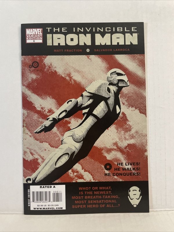 Invincible Iron Man #6 (2008)