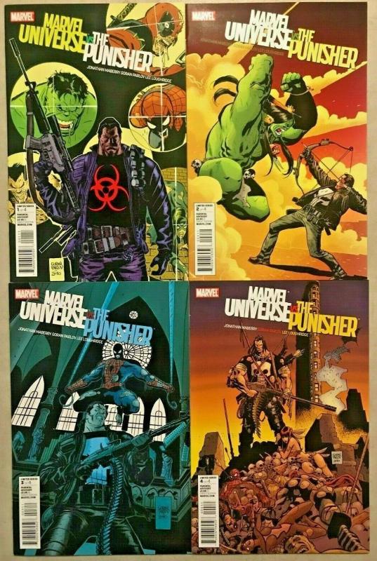 MARVEL UNIVERSE VS THE PUNISHER#1-4 NM LOT 2010 MARVEL COMICS