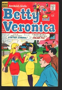 Archie's Girls Betty and Veronica #136 1967-NBC Peacock cover-Teen humor-Sci-...