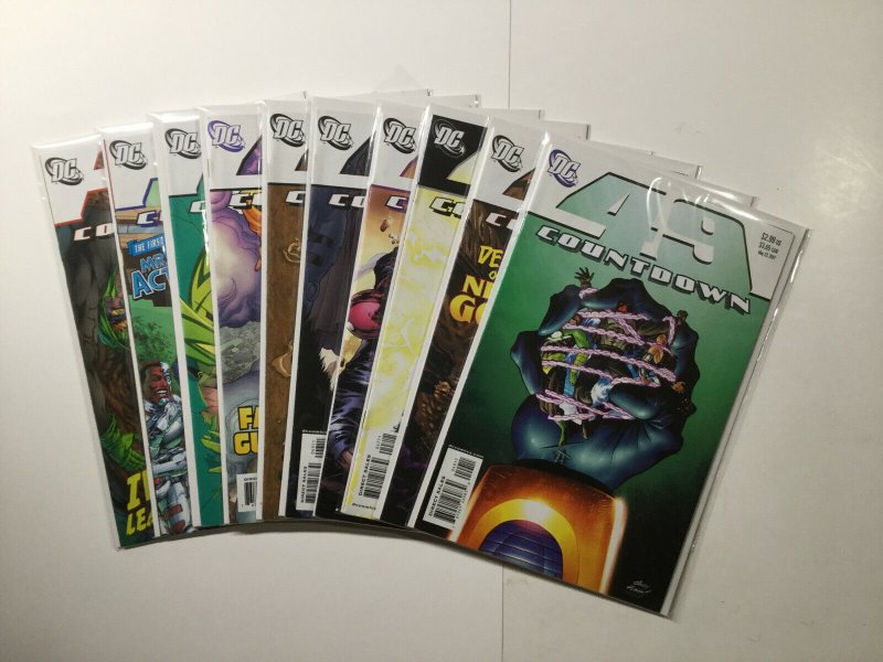 Countdown 49-46 43-41 39-31 29-24 22-16 14-1 Lot Run Very Fine 8.0 Dc Comics