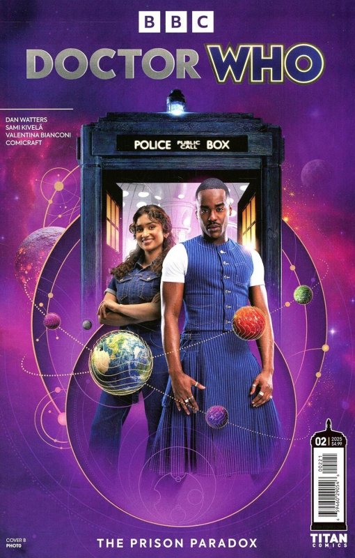 Doctor Who Prison Paradox #2 2025 Photo Cover B Titan H31