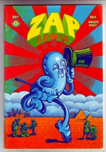 Zap #4 (Jan-68) FN- Mid-Grade Mr. Natural, Flakey Font, Wonder Wart Hog, the ...