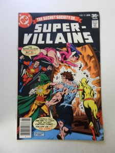 Secret Society of Super-Villains #12 (1978) VF- condition