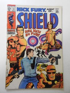 Nick Fury, Agent of SHIELD #12 (1969) VG Condition