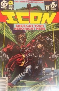 Icon #1 Newsstand Edition (1993) Icon 
