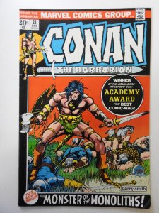 Conan the Barbarian #21 (1972) FN+ Condition!