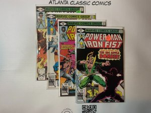 Lot Of 4 Comic Books Marvel Comics Power Man And Iron Fiist #59 60 61 63  58 SM8