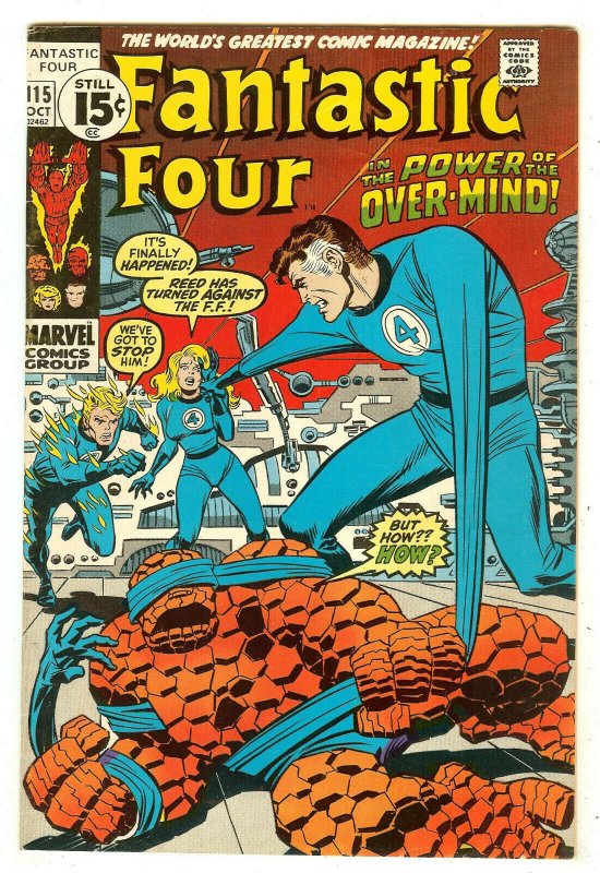 Fantastic Four 115   Origin Overmind