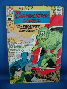 DETECTIVE COMICS 291 VG F 1961