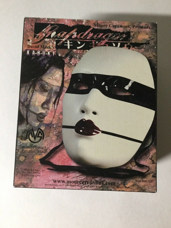 David Mack’s Kabuki Snapdragon Mask New In Box Moore Creations