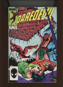 (1984) Daredevil #211: COPPER AGE! DIRECT! (8.0)