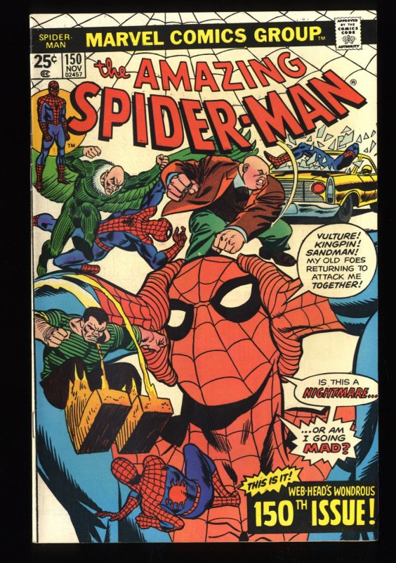 Amazing Spider-Man #150 VF+ 8.5
