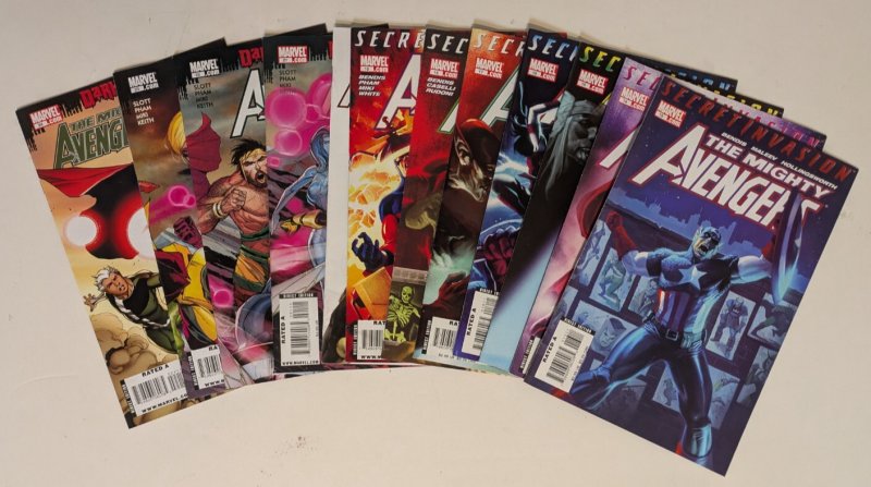 *Mighty Avengers v1 ('07) 1-36, files  36hg+1bks 2fn