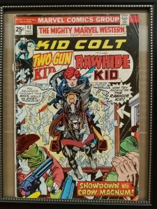 Mighty Marvel Western #43 Dec 1975 Kid Colt / Rawhide Kid / Two-Gun Kid    P03