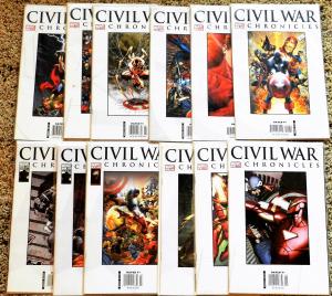 MARVEL CIVIL WAR CHRONICLES COLLECTION 1-12 HIGHER GRADE (CAPT. AMERICA MOVIE!!)