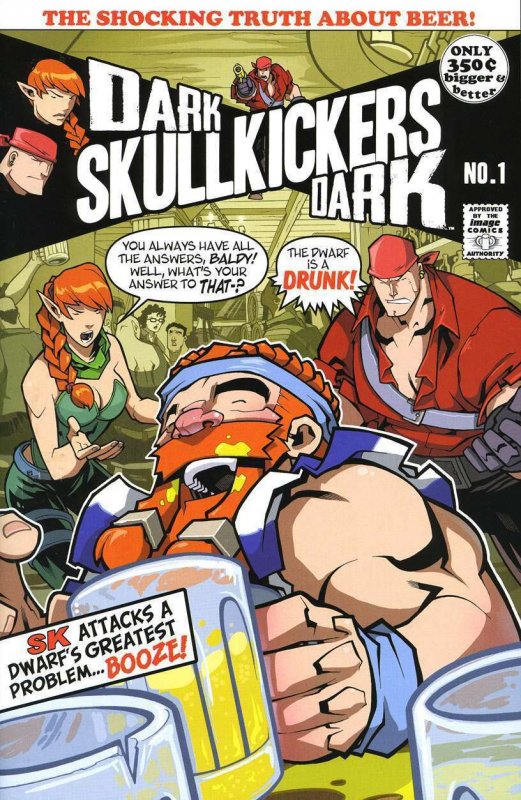 Dark Skullkickers Dark #1A VF/NM; Image | save on shipping - details inside 