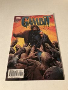 Gambit 8 Nm Near Mint Signed Layman Marvel Comics