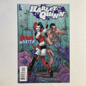 Harley Quinn 23 2016 Signed by Chad Hardin DC Comics NM near mint