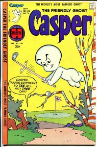Casper The Friendly Ghost #196 1978-Harvey-golf cover-FN=