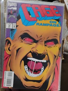CAGE  # 19  1993  marvel disney luke cage  on a rampage