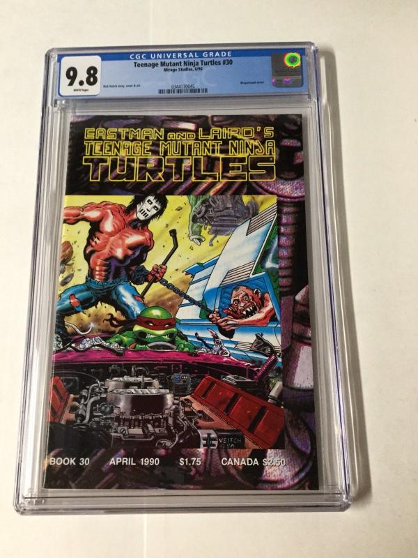 Teenage Mutant Ninja Turtles 30 Cgc 9.8 White Pages