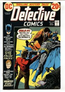 DETECTIVE COMICS #430 comic book 1972 BATMAN-NM-