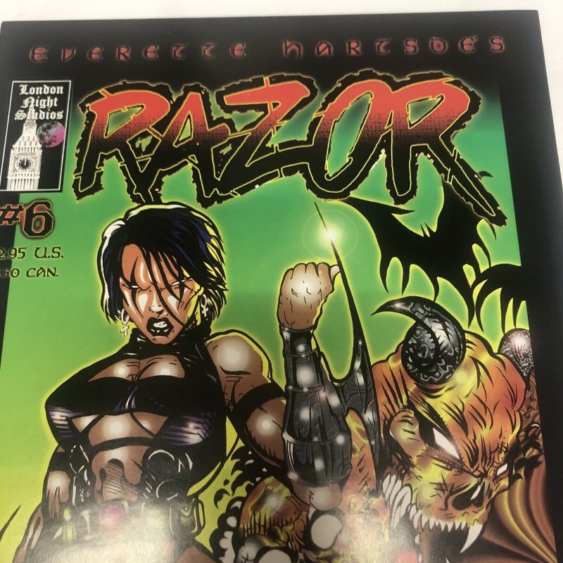 Razor (1994) # 6 (VF/NM) • Variant Cover • Everette Hartsoe’s • Kevin Hill