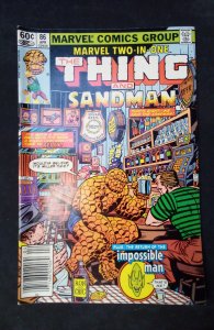 Marvel Two-in-One #86 Newsstand Edition (1982)